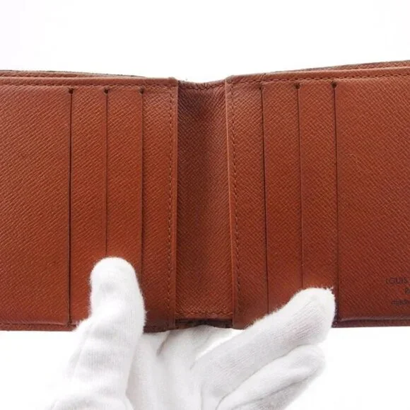 LOUIS VUITTON Bifold Billfold Monogram Authentic Used